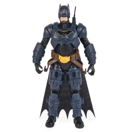 Spin Master DC Comics Batman mit Clip-On Accessoires, 30 cm