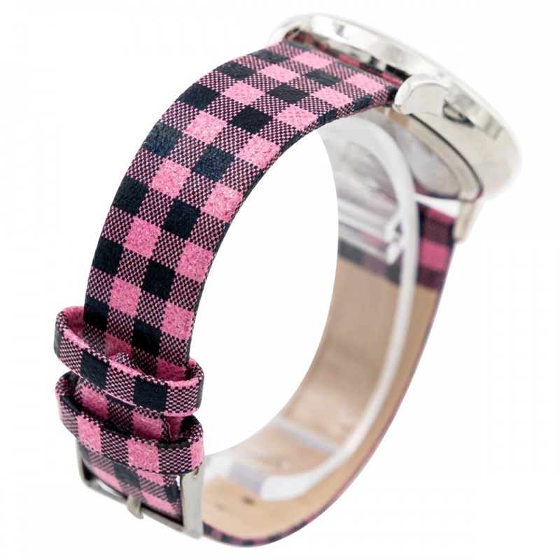 Montre Femme CHTIME bracelet Cuir Rose