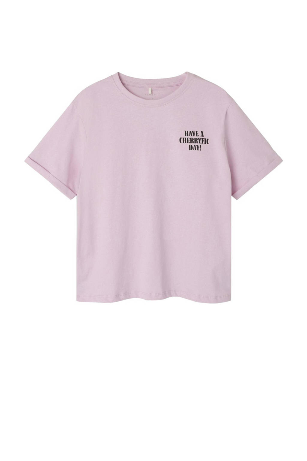 NAME IT t-shirt lichtroze