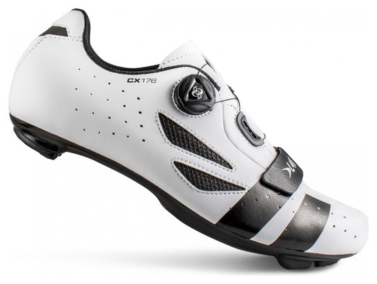 Chaussures de Route Lake CX176 Blanc / Noir