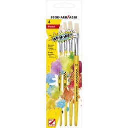Set de pinceaux brosse WINNER, 4 pièces
