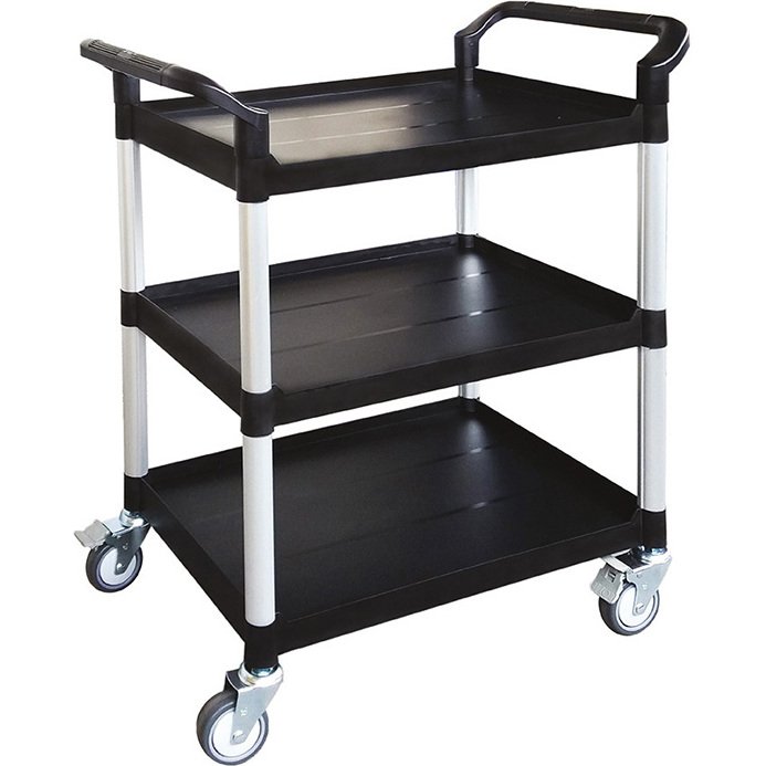 Servante polyvalente 250 kg 2 grands plateaux