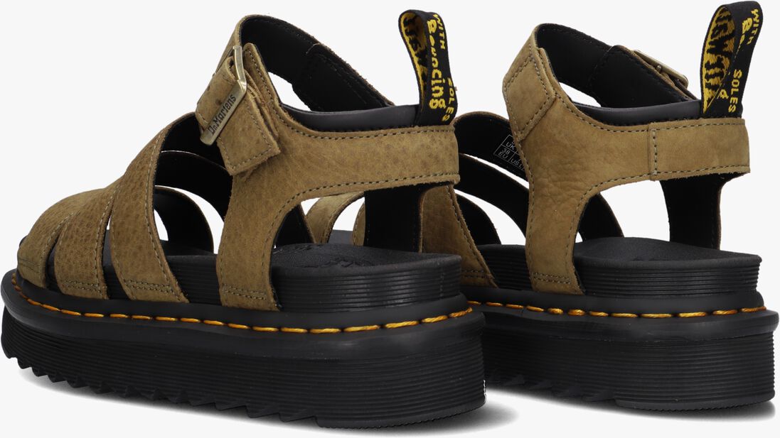 DR MARTENS groene dr martens sandalen blaire