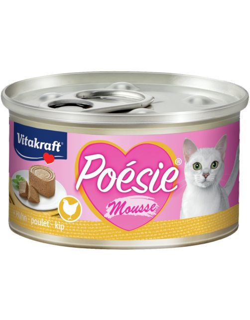 Vitakraft Poésie Mousse Blikje 85 g - Kattenvoer