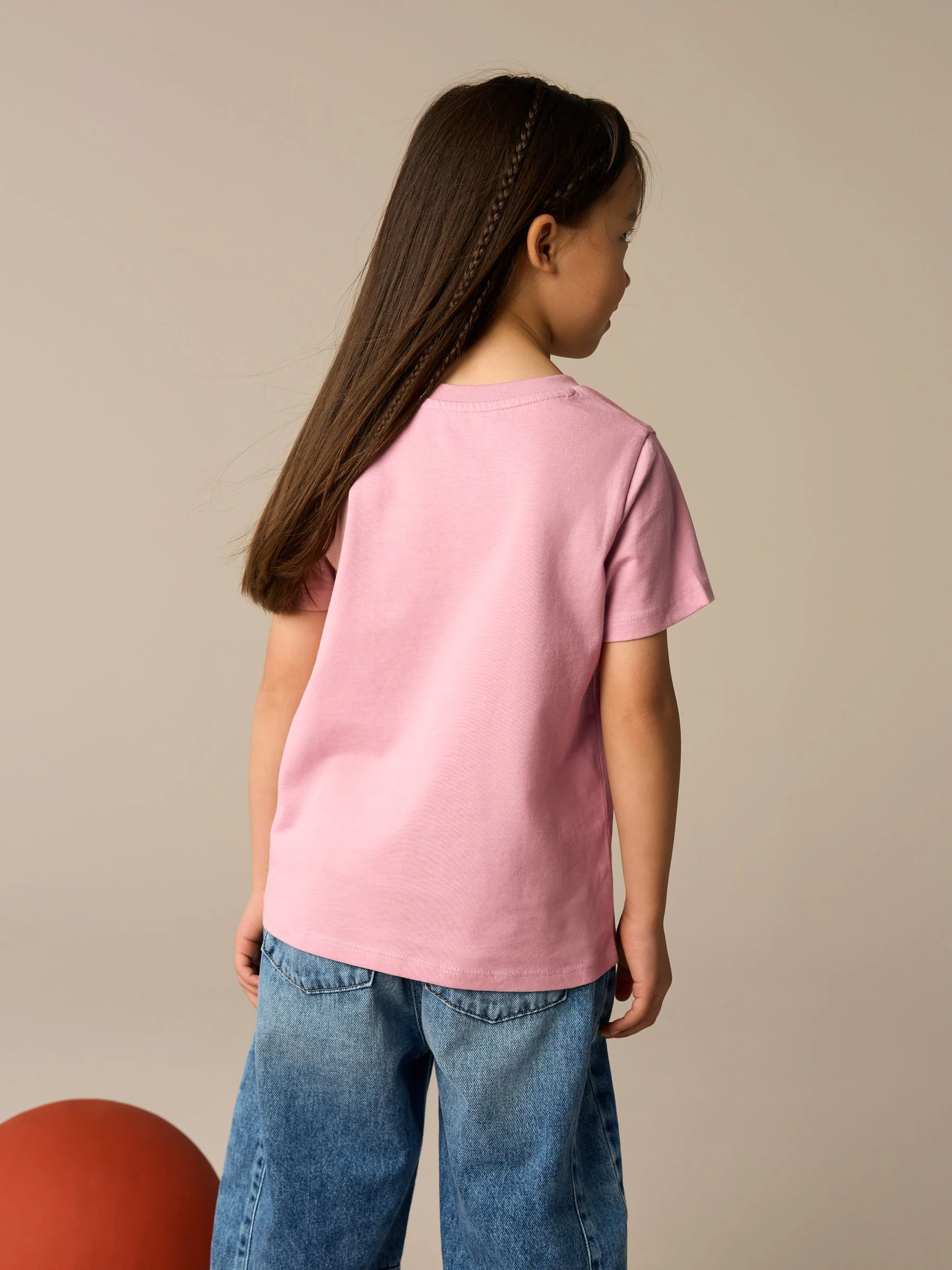 Roze - T-shirt (3-16 jr)