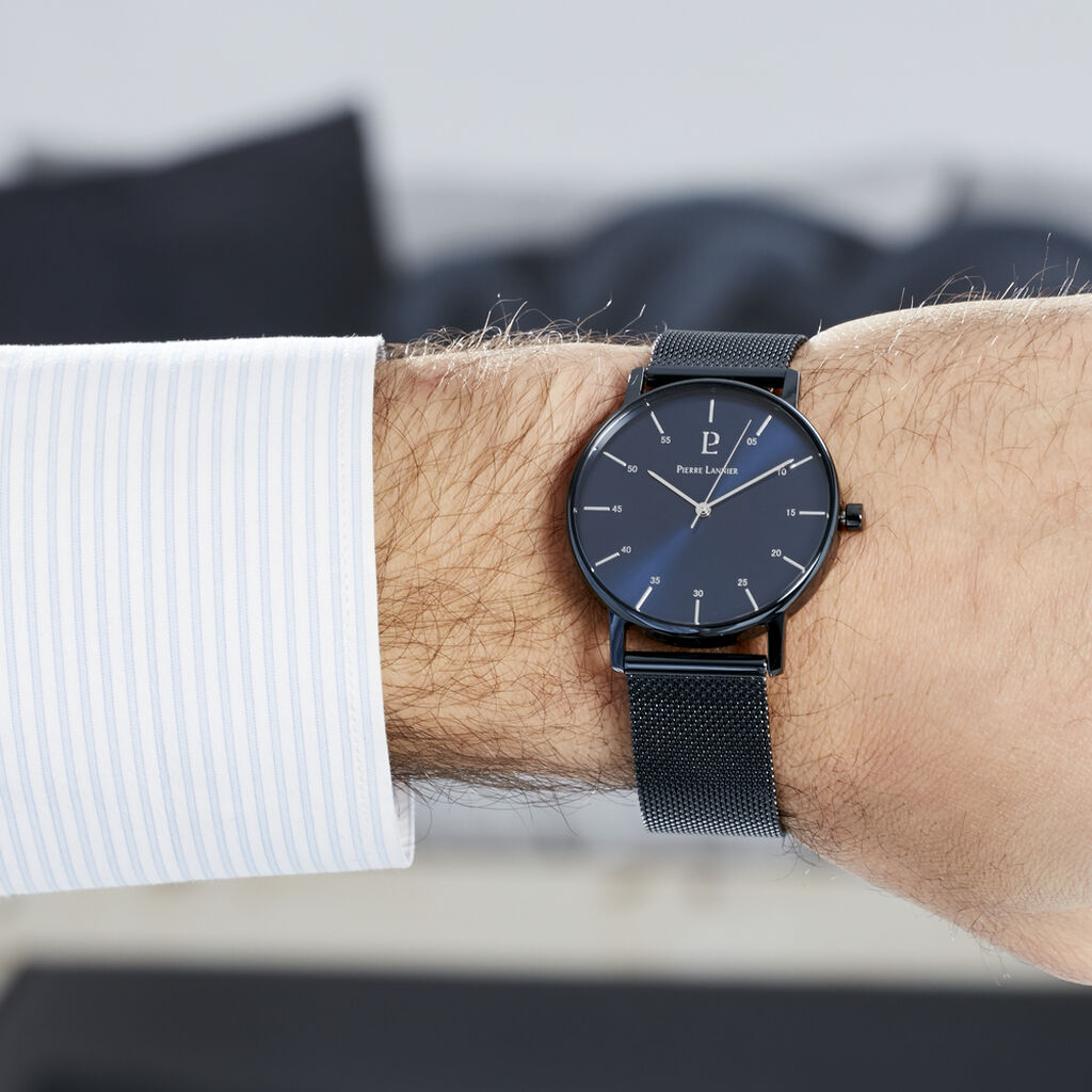 Montre Pierre Lannier Collection Cityline Bleu