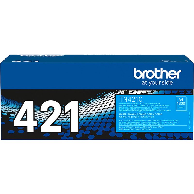 Toner Brother TN421 couleurs séparées pour imprimante laser