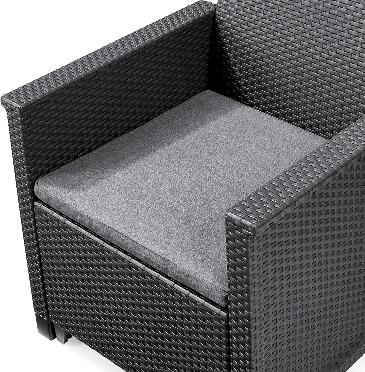 Keter 246148 - Garten-Set Emma, 4-Sitzer, Graphit