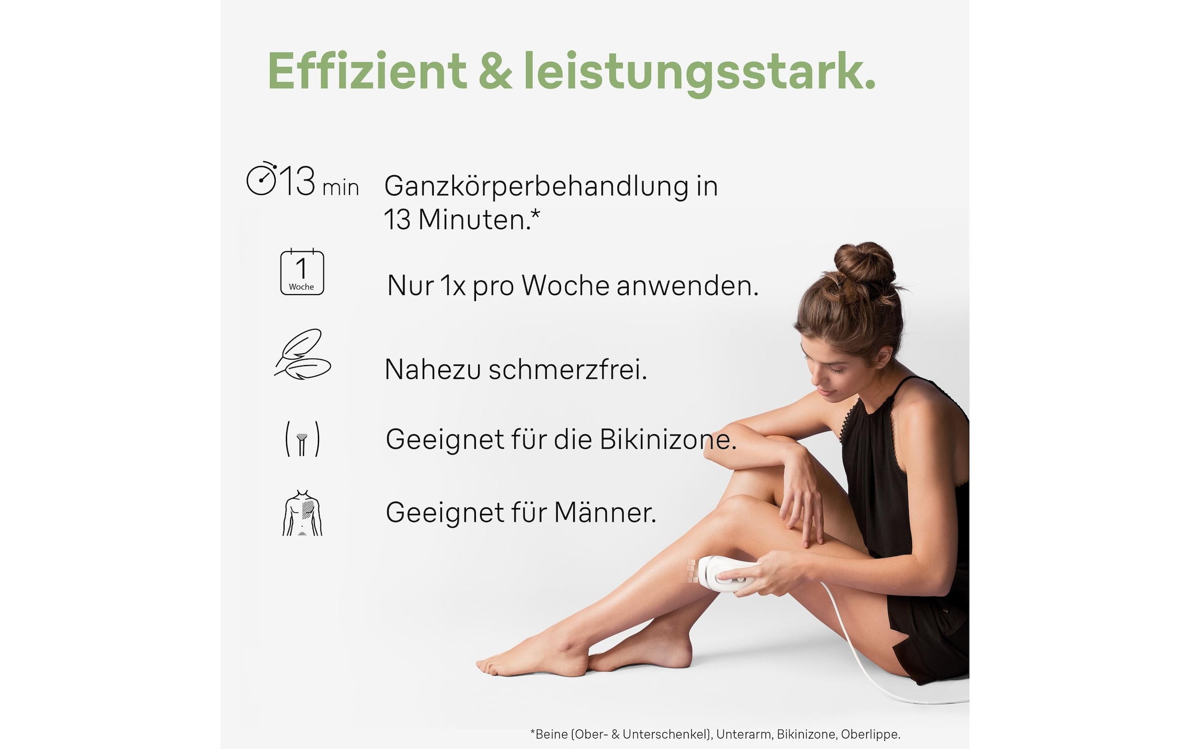 Braun IPL-Haarentferner »Silk-expert Pro 3 PL3230« 100 Lichtimpulse