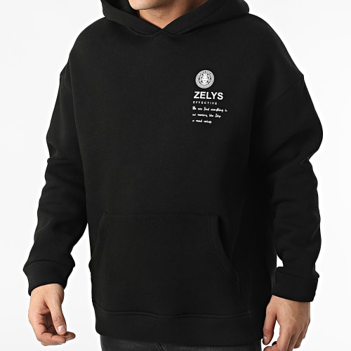 Sweat Capuche Bruno Noir