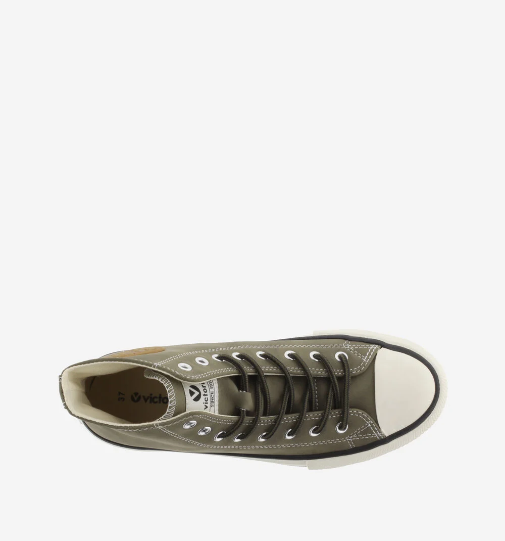 TRIBU DOBLE FAUX LEATHER SIERRAKAKI