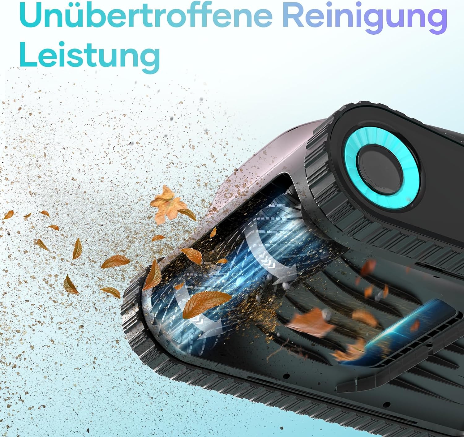 AIPER Scuba S1 APP Upgrade Poolroboter Akku, 180 Min Laufzeit, Ultrafeinfiltration, Pool Bodensauger mit Wand- & Wasserlinienreinigung, App-Steuerung & OTA-Updates, Poolsauger für Pools bis zu 150㎡