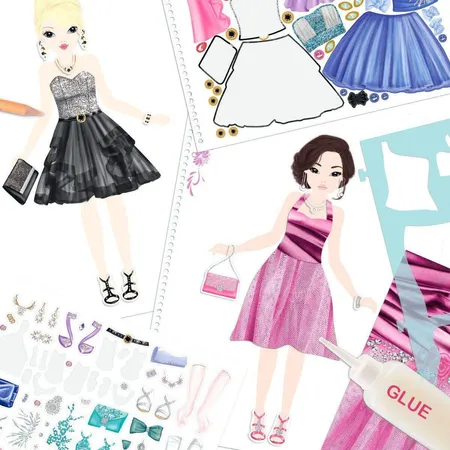Depesche Create your TOPModel MalbuchGlamour Special