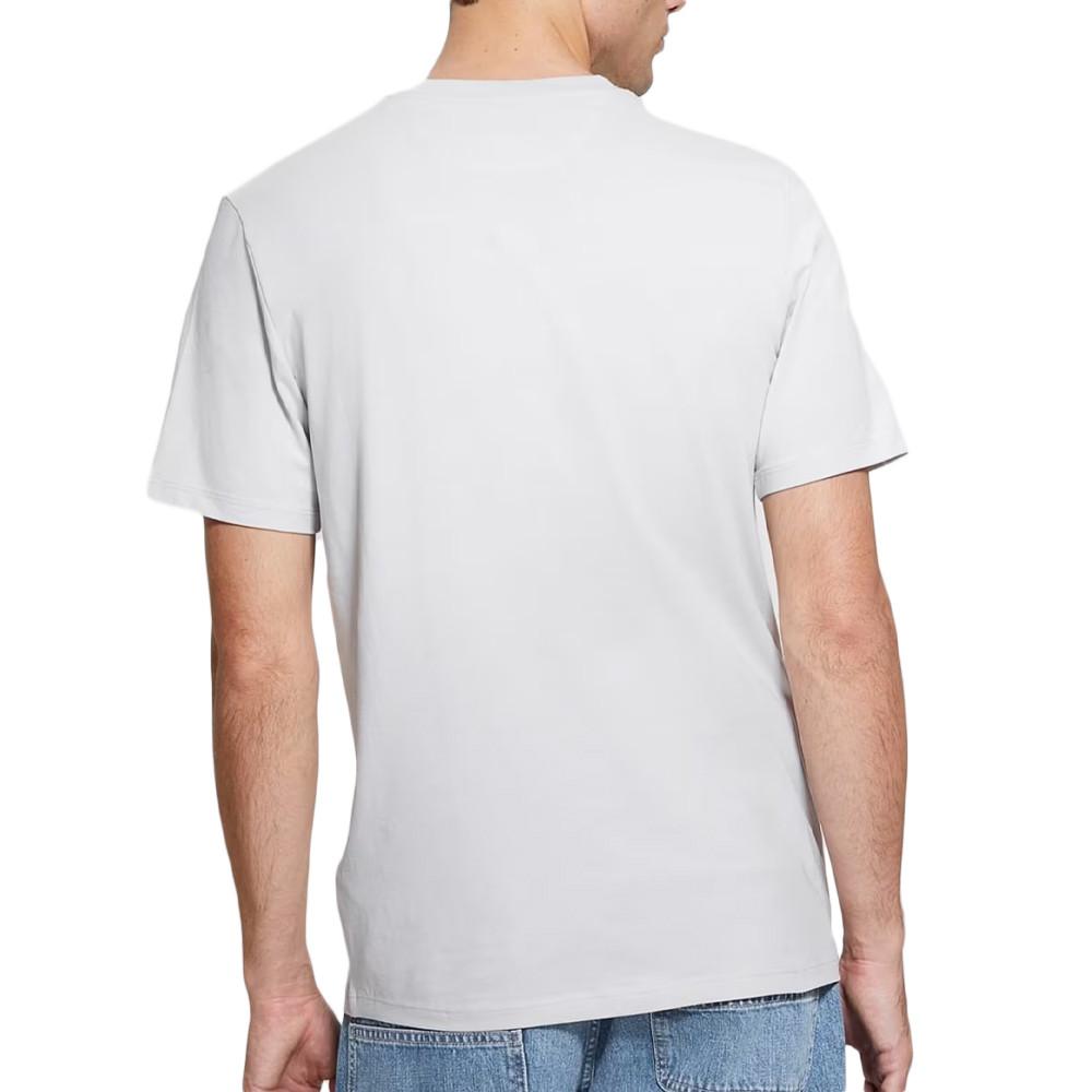Guess T-shirt Gris Clair Homme Guess Gaston