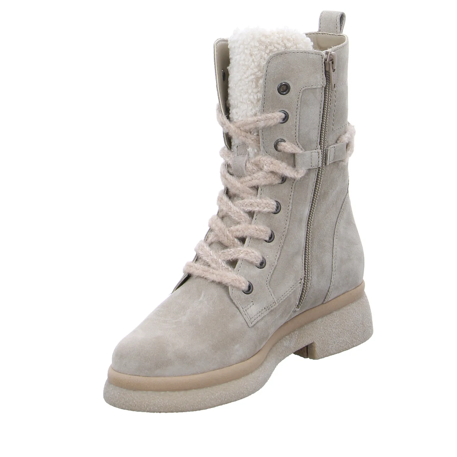 GABOR Boot Beige Leder