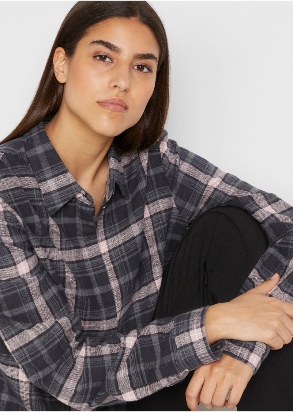Chemise en flanelle de coton