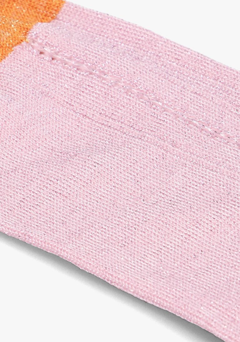 BECKSONDERGAARD roze becksondergaard sokken glitter drake block sock