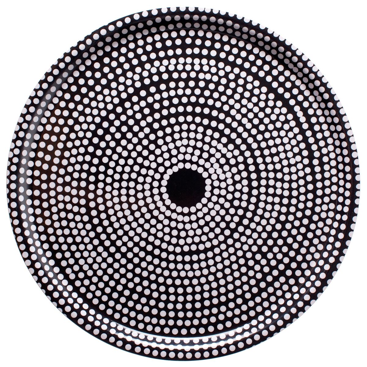 Fokus brett, 46 cm, svart/hvit