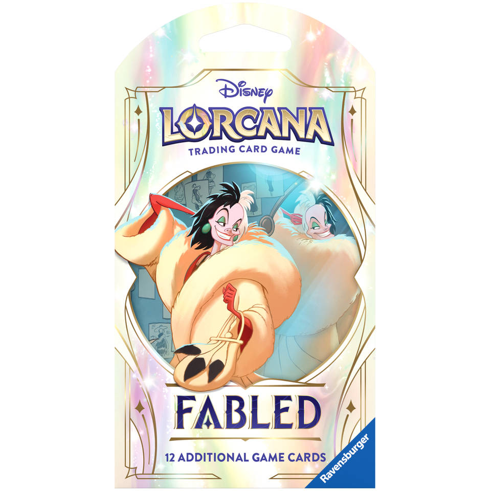 Disney Lorcana TCG Fabled sleeved booster