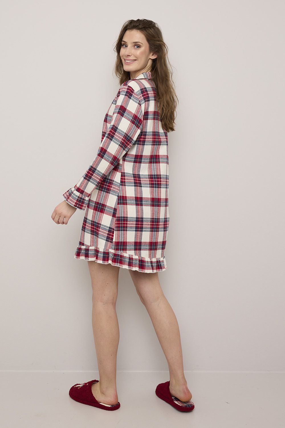 Nattskjorte flanell