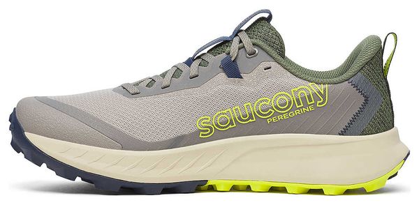 Chaussures Trail Saucony Peregrine 15 Gris/Beige Homme