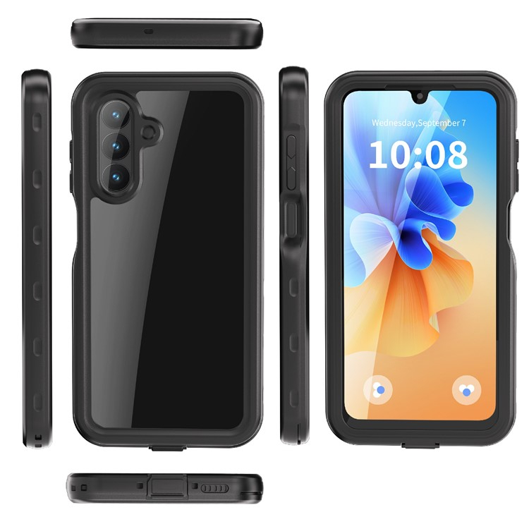 Samsung Galaxy A26 Wasserfeste Outdoor Schutz Hülle (IP68) - Schwarz
