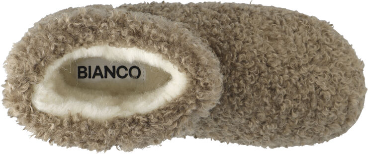 Bianco BIASNOW Ankle Boot Faux Shearling Taupe