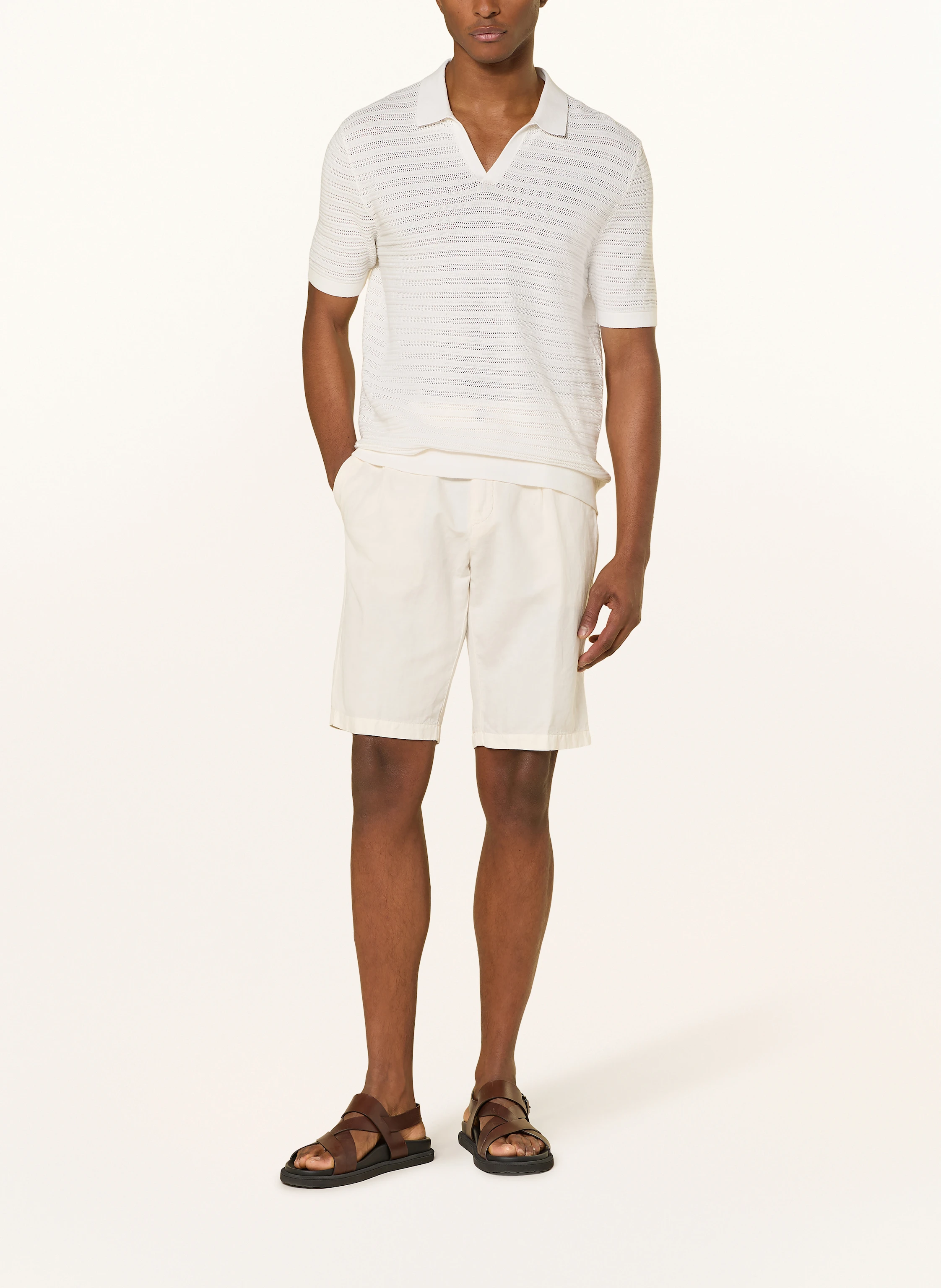 PAUL & SHARK Shorts mit Leinen