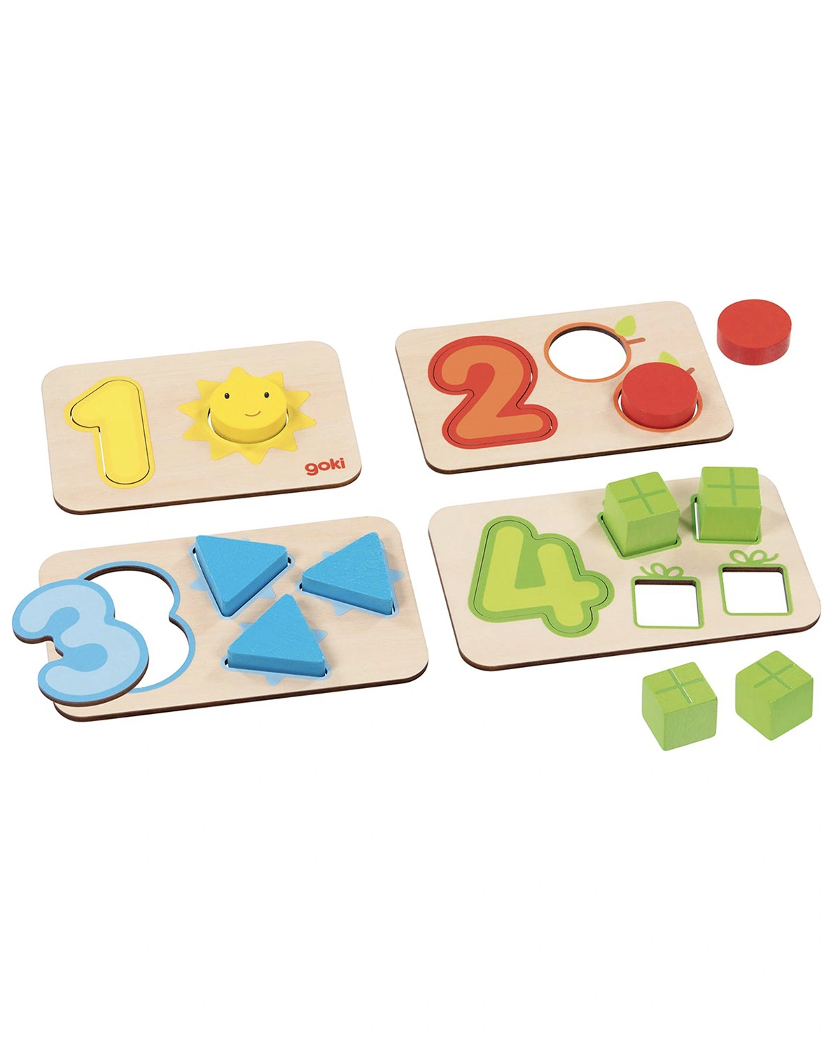 Puzzle ZÄHLEN UND ZUORDNEN