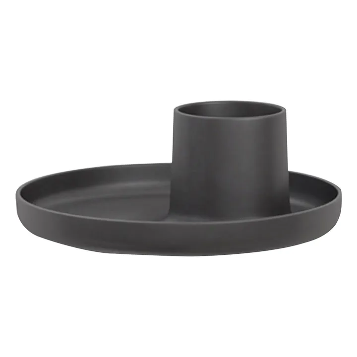 Vitra Pot à crayon et vide poche en plastique ABS O-Tidy - Michel Charlot | Gris foncé