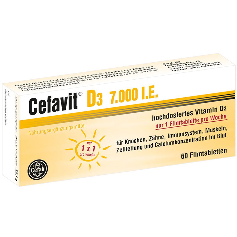 Cefavit® D3 7.000 I.E.