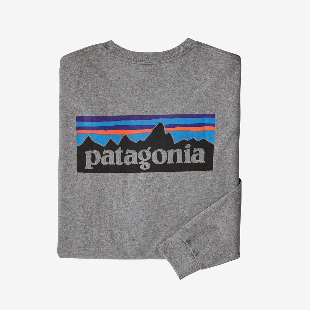 Herren Langarmshirt mit P-6 Logo Verantwortungsbewusstsein