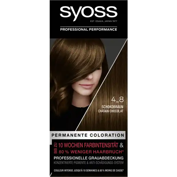 Professional Performance Permanente Coloration 4_8 Schokobraun