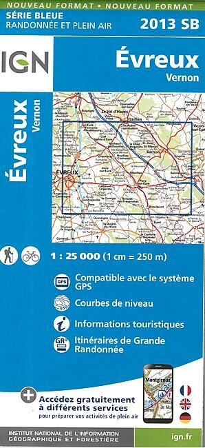IGN - 2013 SB EVREUX 1 25 000