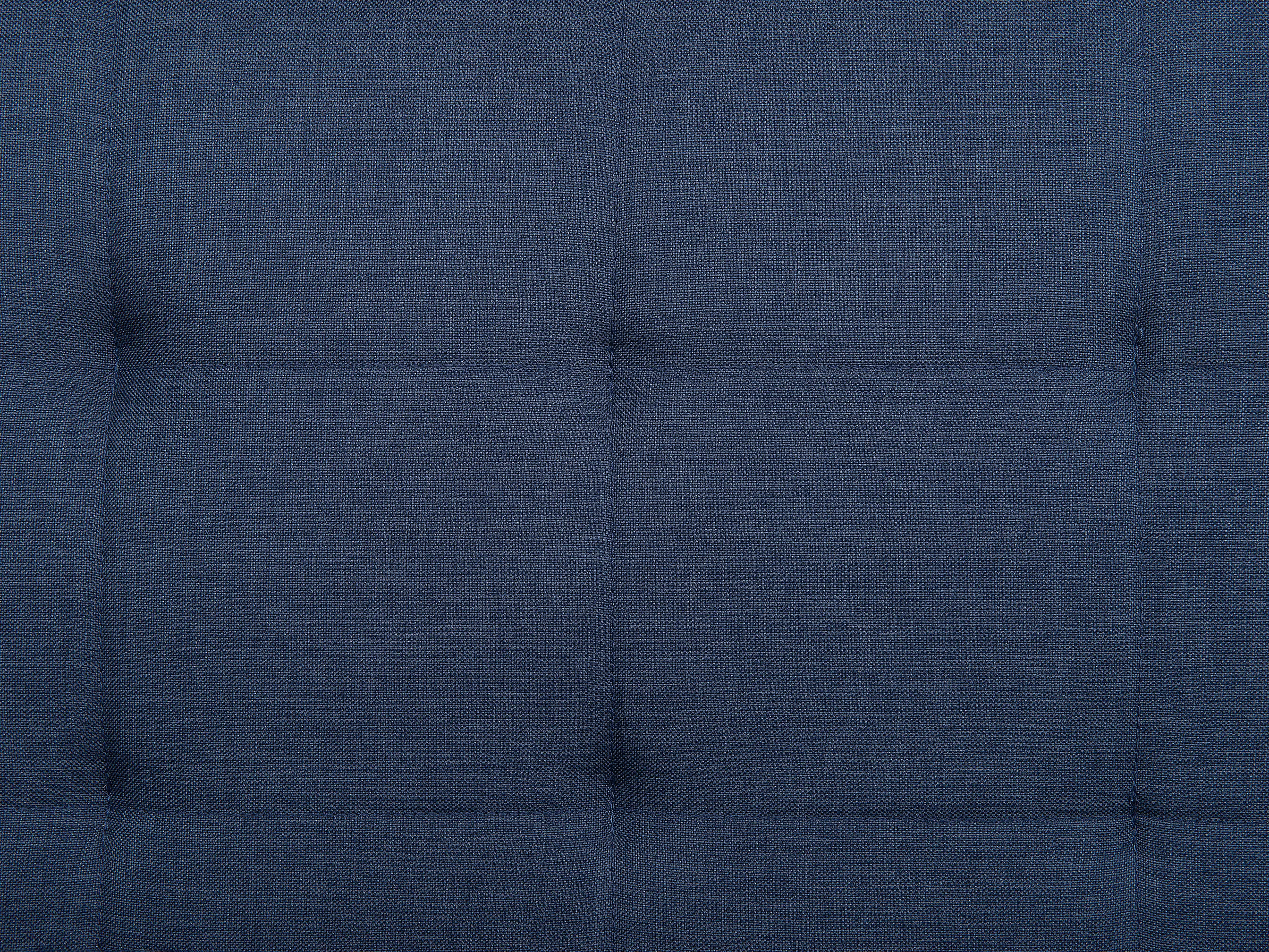 Slaapbank 3-zits VEHKOO Stof Donkerblauw