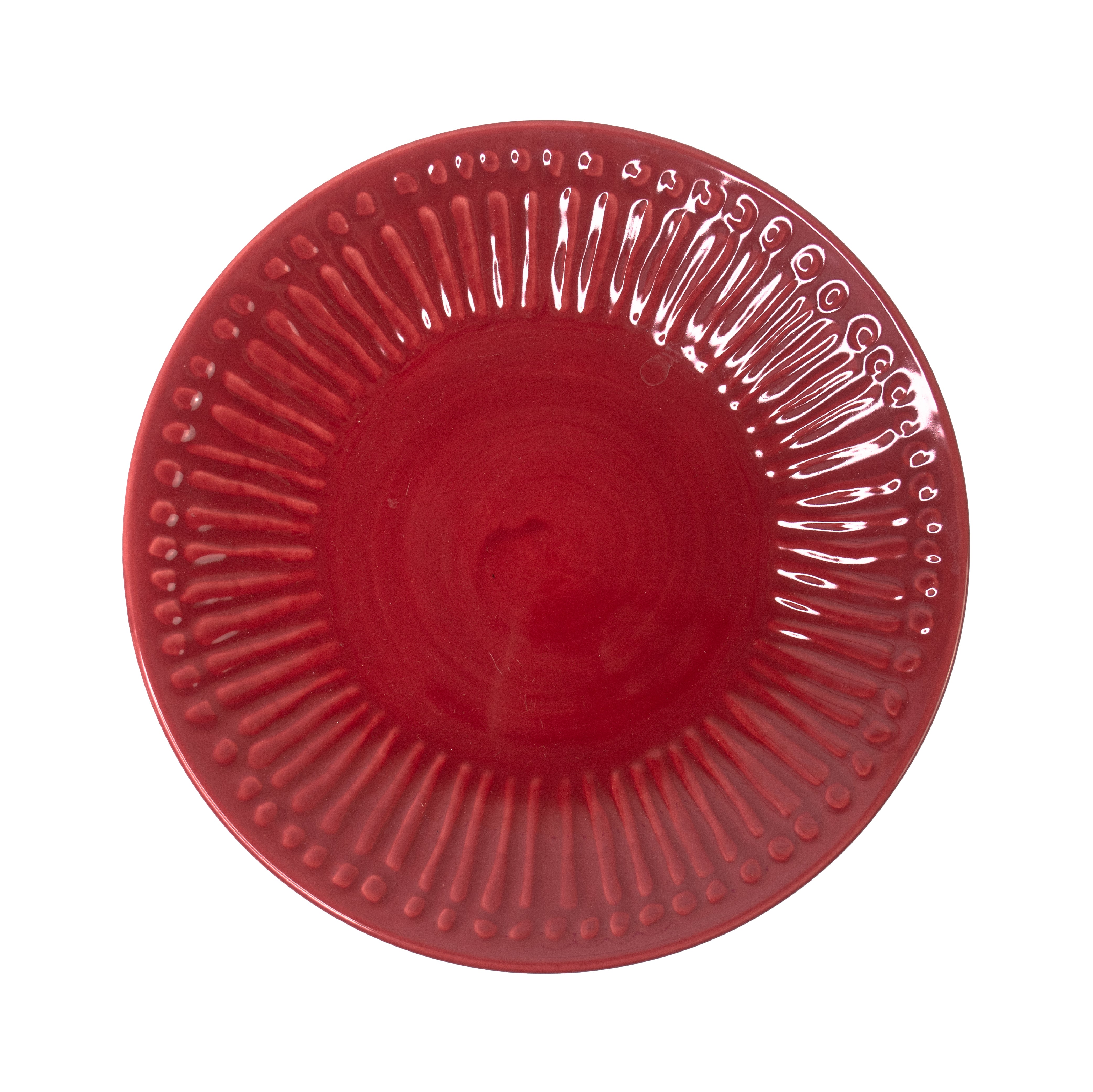 Assiettes plates « Vagues » (Lot de 4)