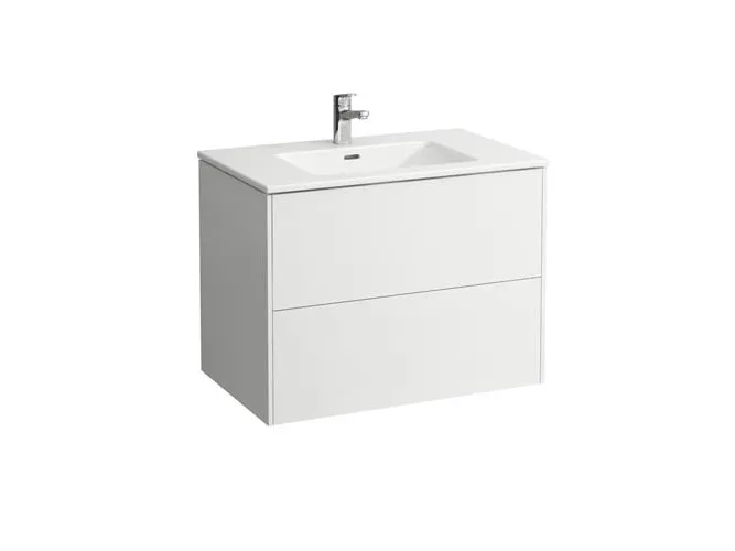 LAUFEN BASE møbelpakke, 80 cm, mat hvid