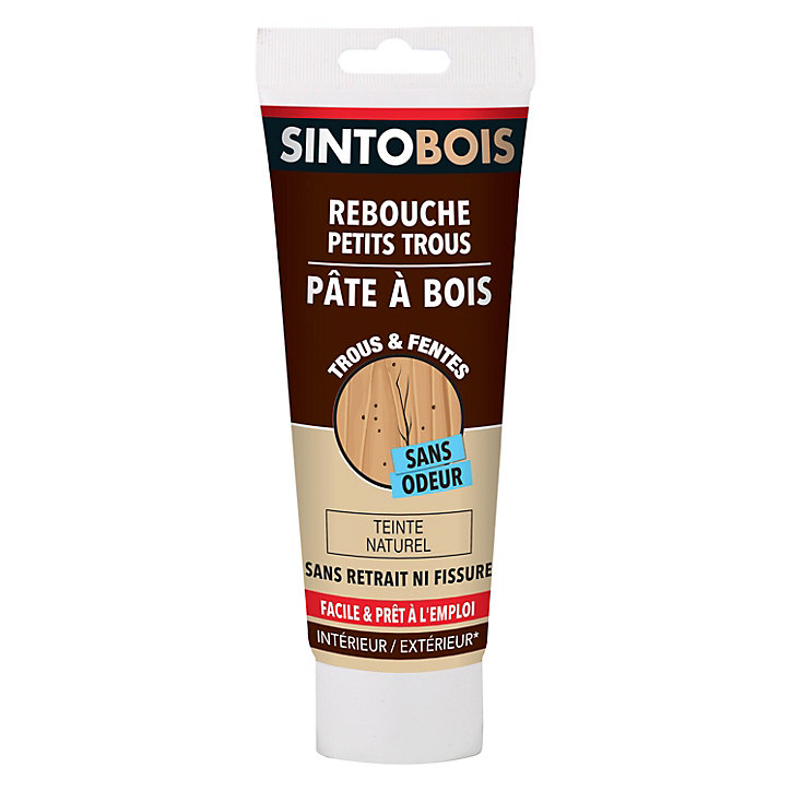 Pâte à bois à l'eau Naturel Sintobois 250g