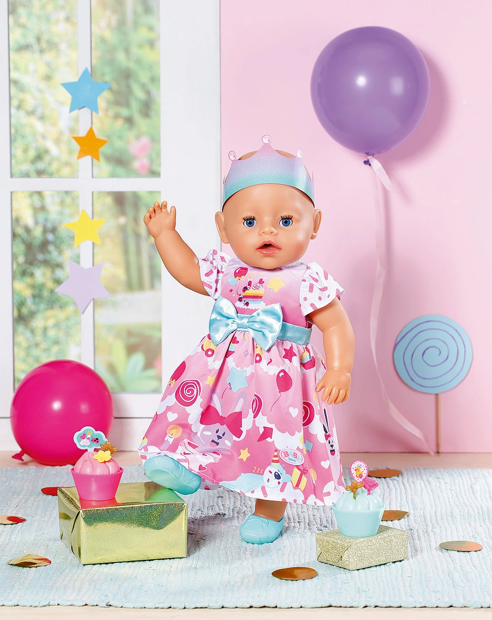 BABY born® Puppenset HAPPY BIRTHDAY in rosa