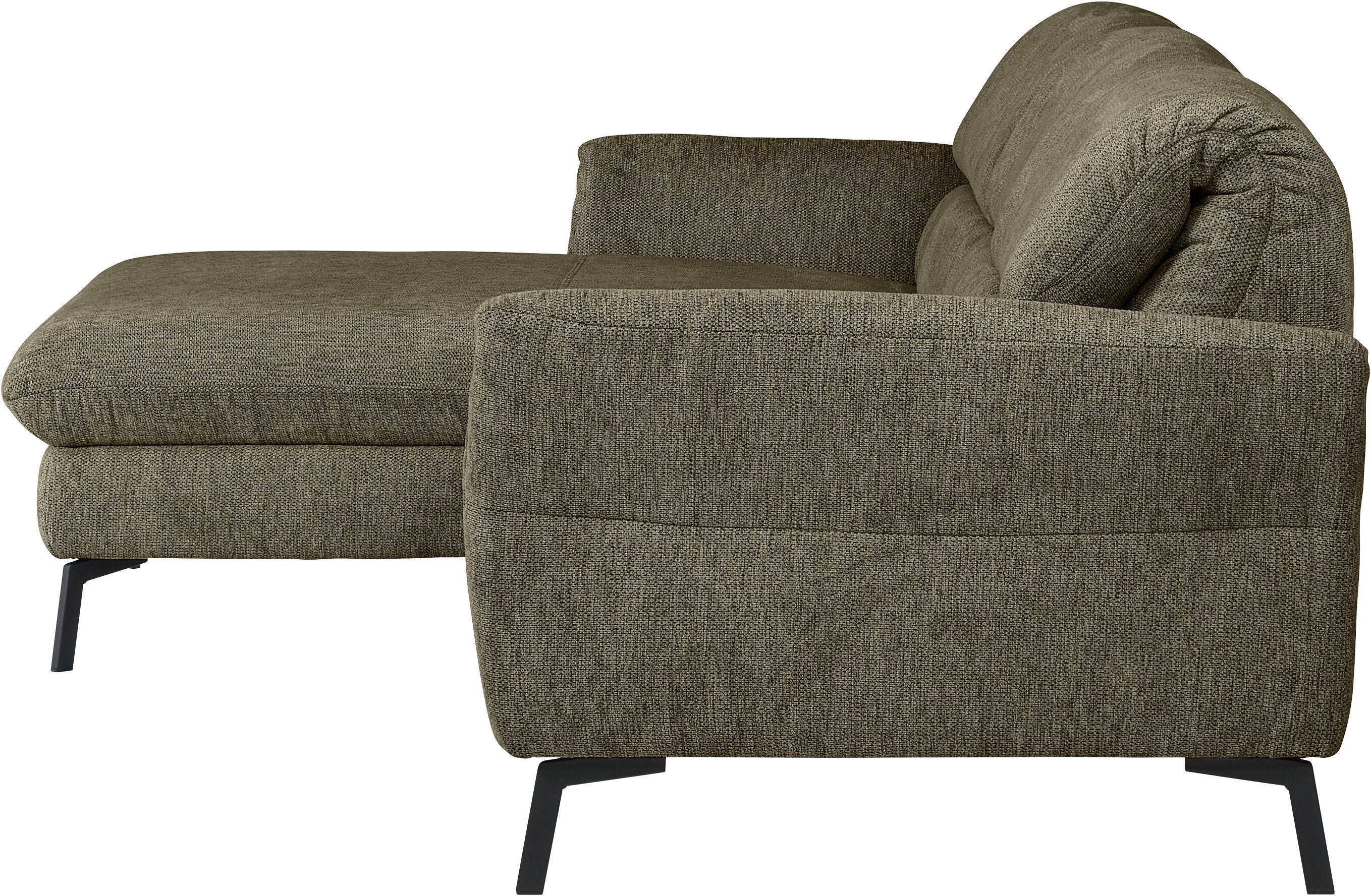 SEBO Ecksofa - Grün / B: 284.0 cm x T: 161.0 cm x H: 84.0 cm
