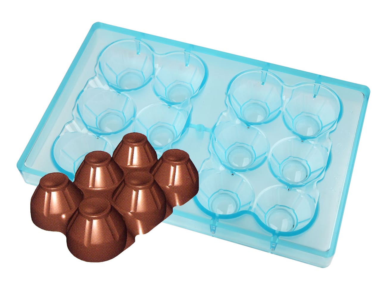Moule chocolat - Boîte à oeufs