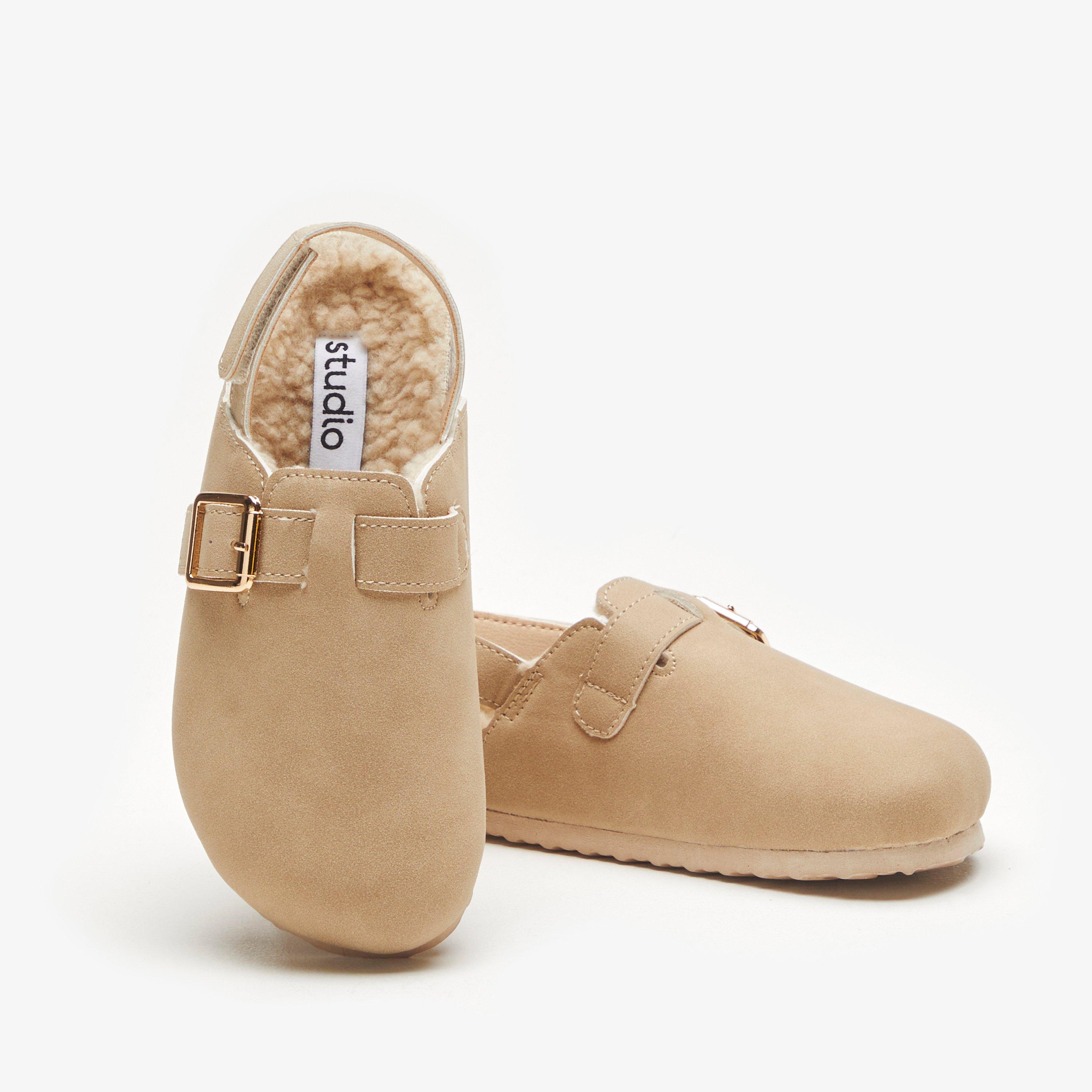 Be You Studio Girls Faux Fur Lined Clog