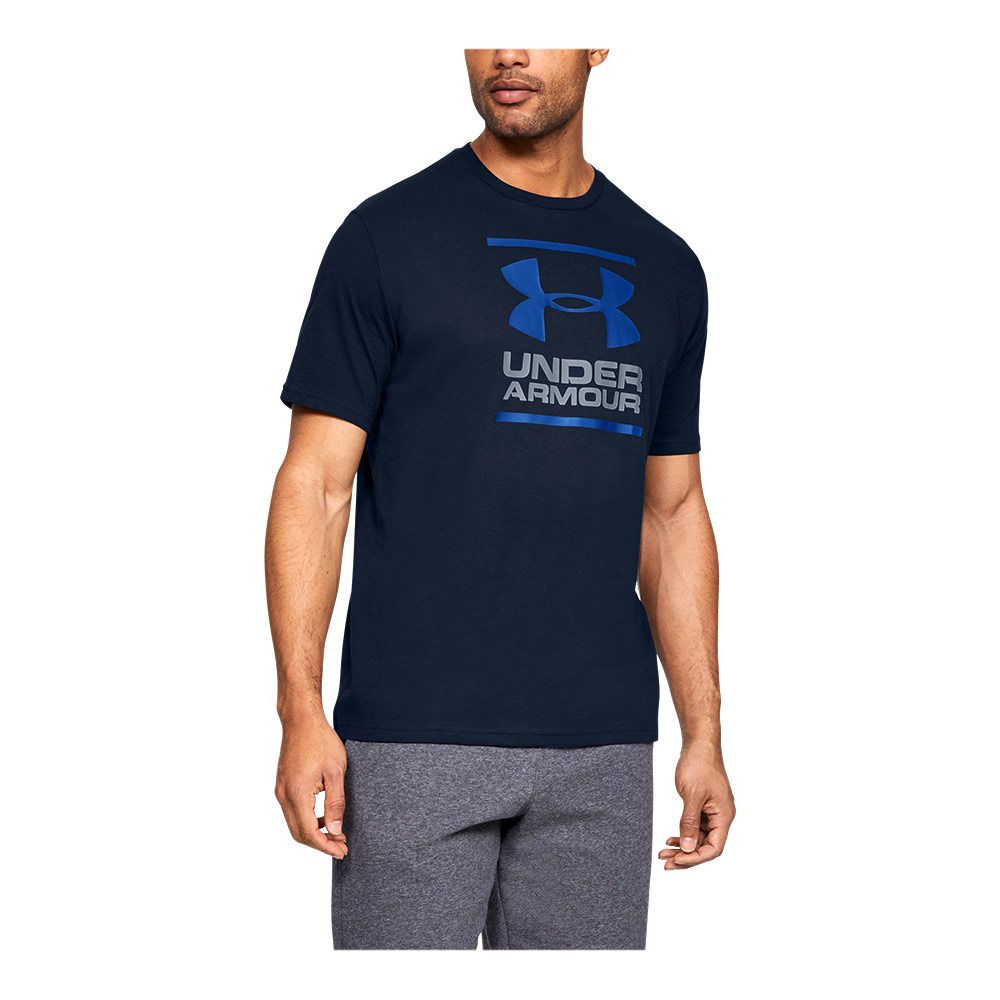 Under Armour GL FOUNDATION - Tee-shirt Homme marine