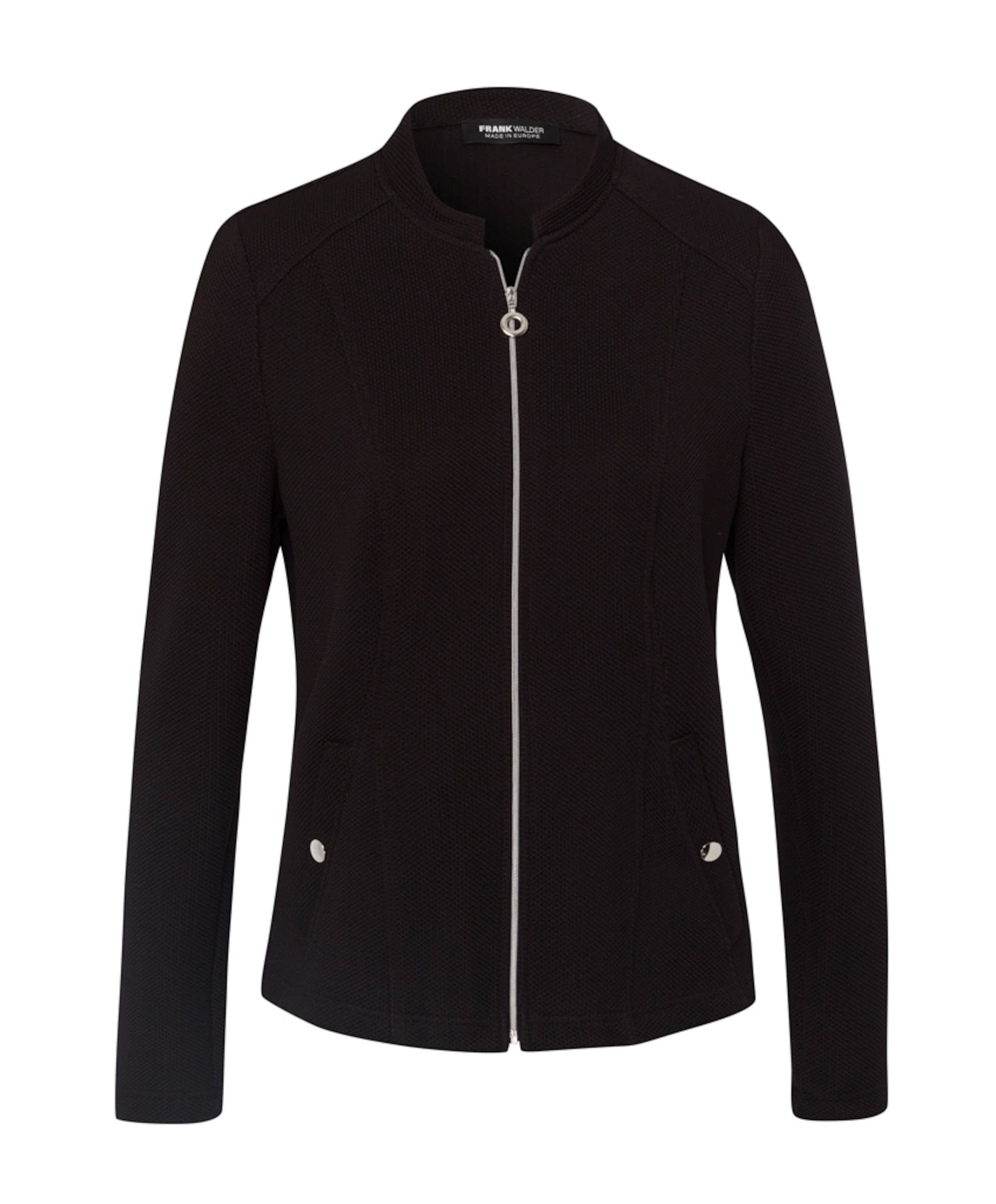 Frank Walder Dames vest zwart