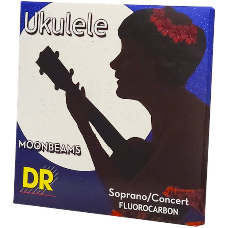 DR Strings UFSC Moonbeam set fluorocarbon snaren voor sopraan of concert ukelele