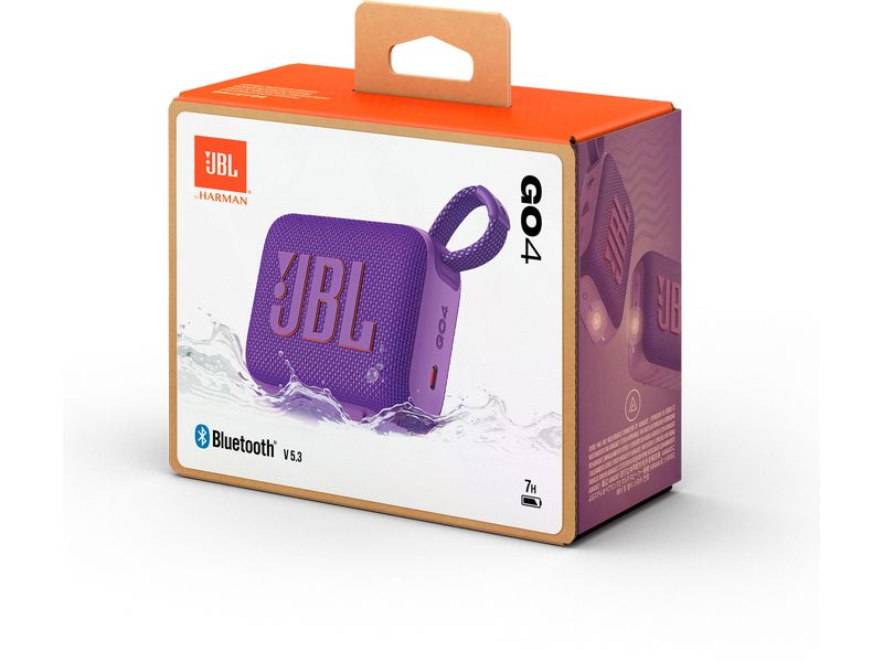 JBL Go 4 Violett Ultra-kompakter Bluetooth-Lautsprecher