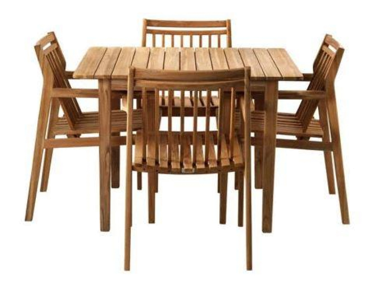 FDB Møbler M3 Sammen tuintafel 90x104