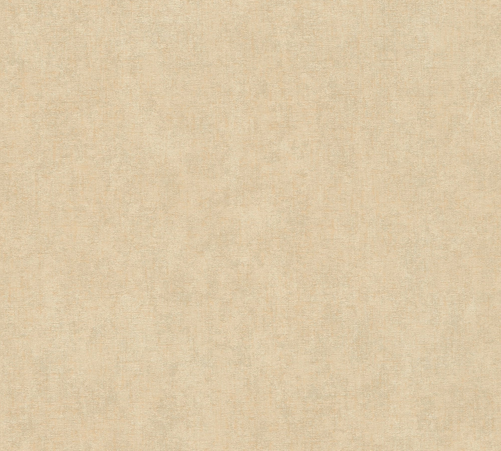 A.S. Creation Vliestapete - beige - uni - 10 Meter