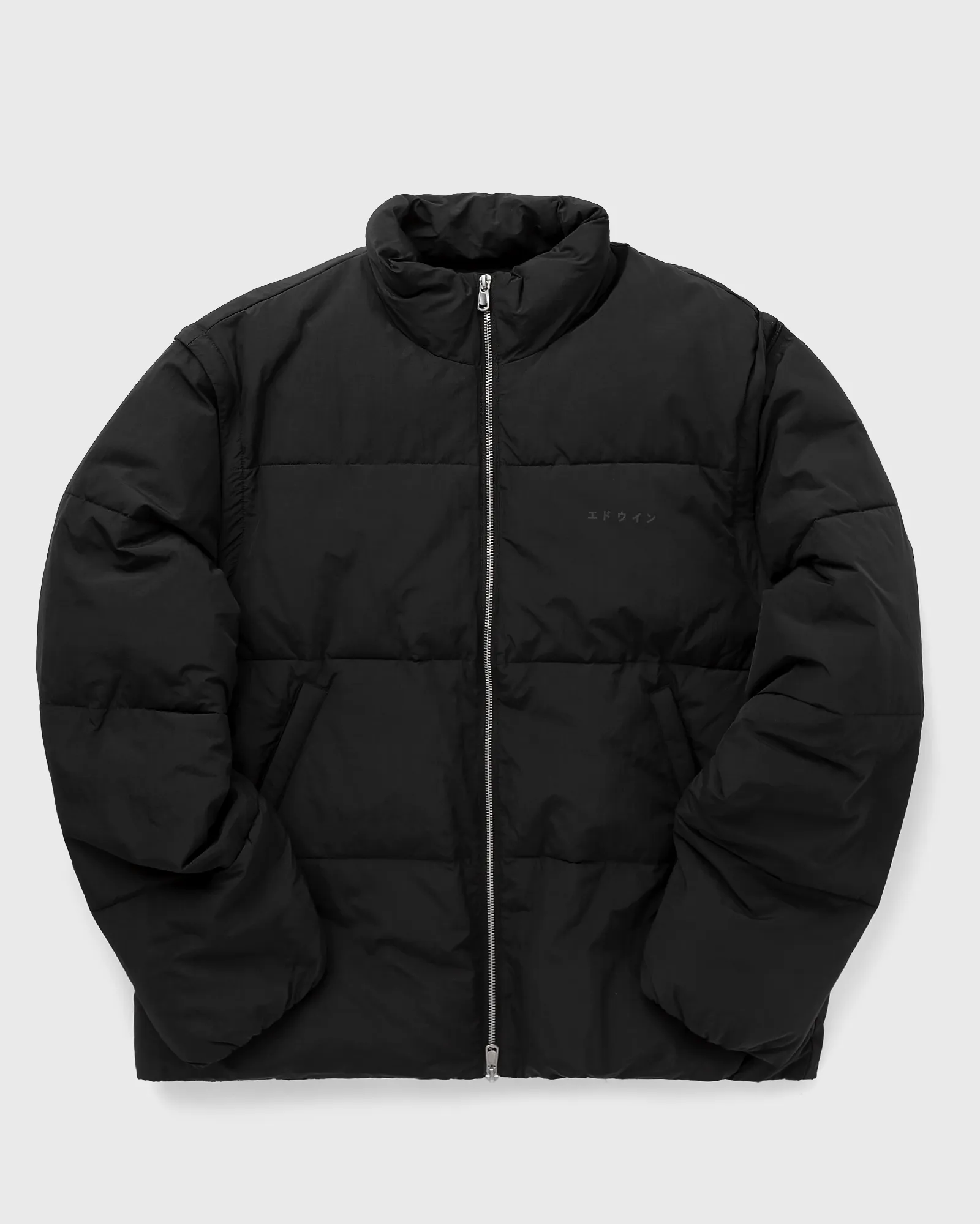 Edwin Detachable Sleeves Puffer