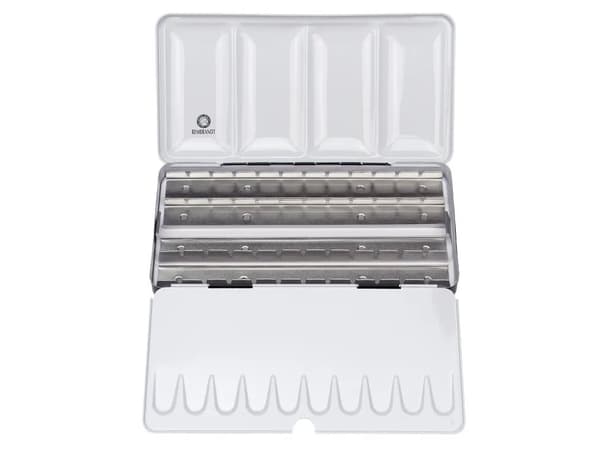 Rembrandt Watercolour storage tin for 48 half pans